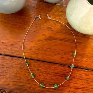 Sea glass necklace